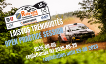 2025-09-05 ORGANIZUOJAMOS LAISVOS TRENIRUOTĖS